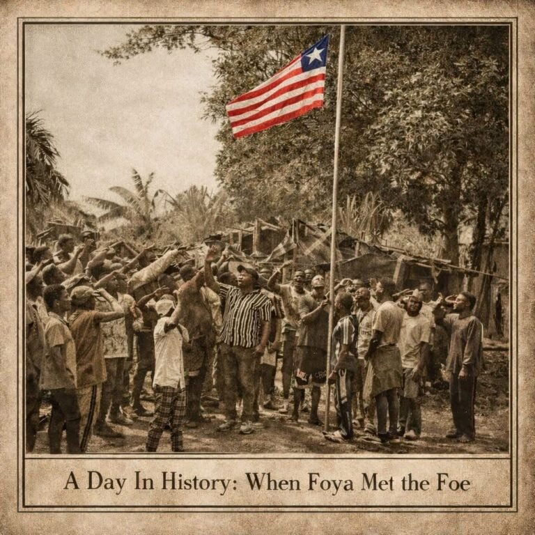 A Day in History: When Foya Met the Foe